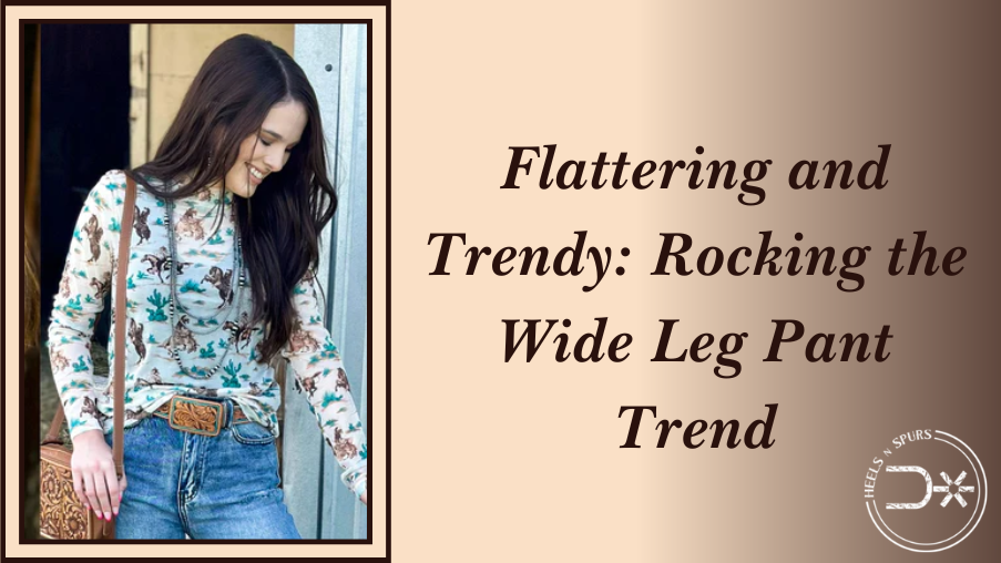 Flattering and Trendy Rocking the Wide Leg Pant Trends