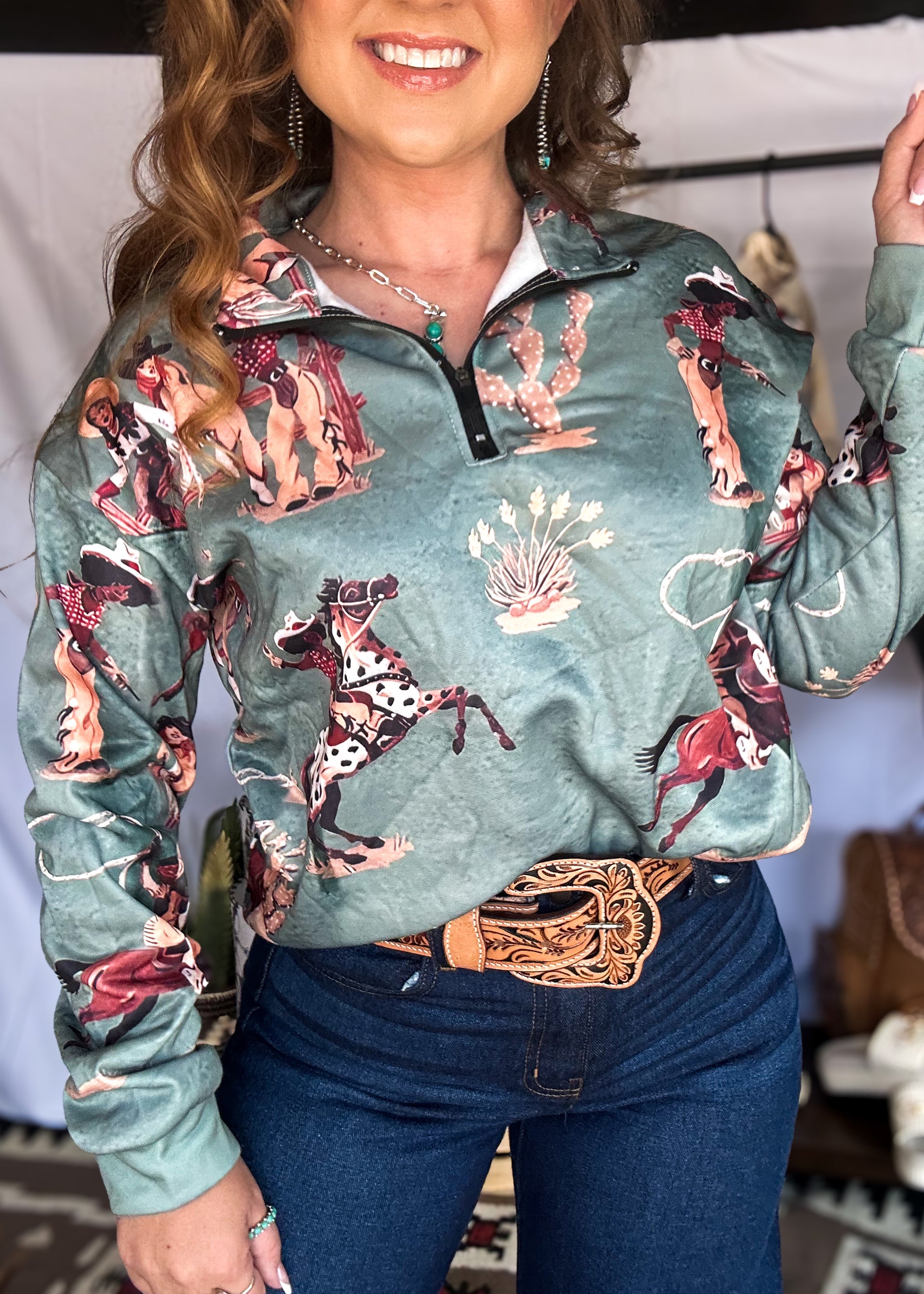 The Desert Bronc Quarter-Zip