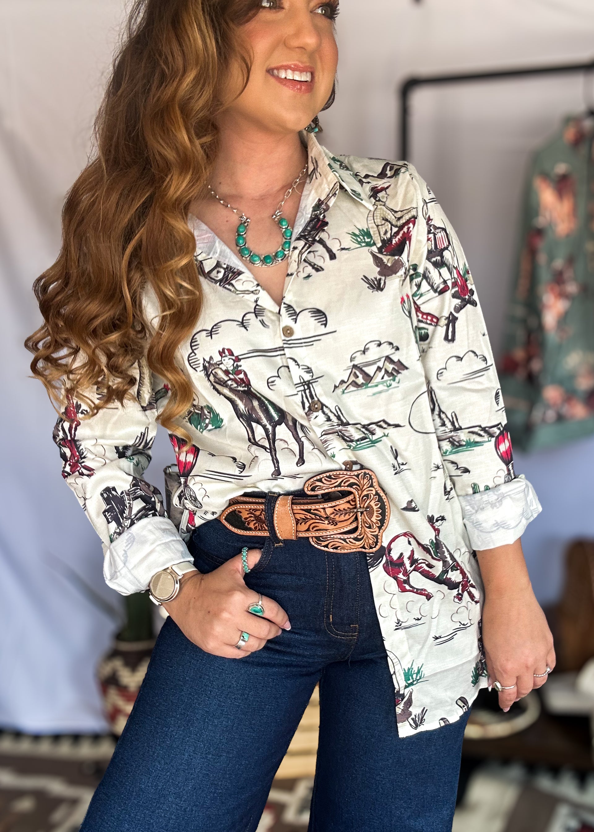 The Prairie Rider Button-Down