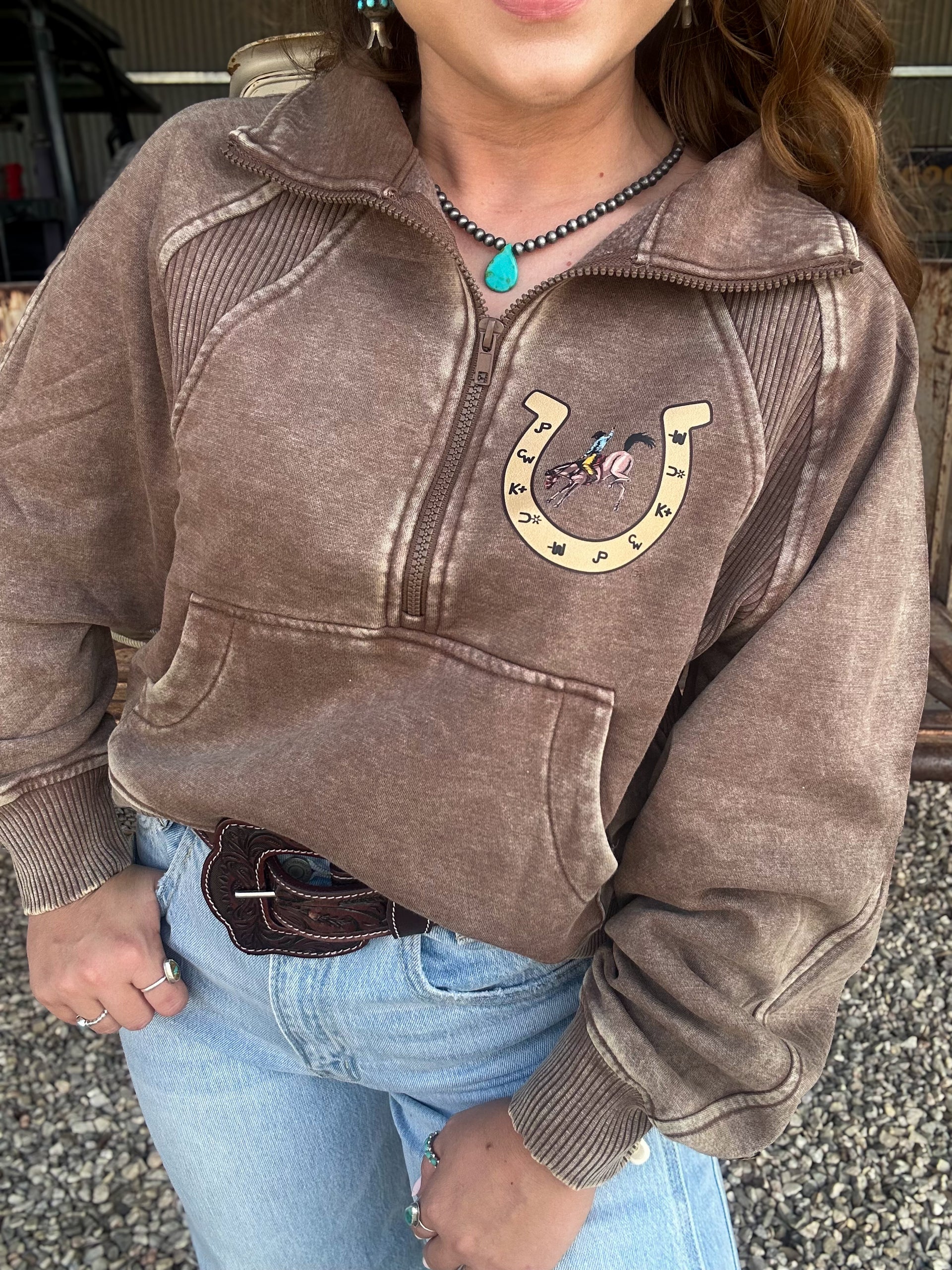 The Ridin’ Lucky Quarter Zip