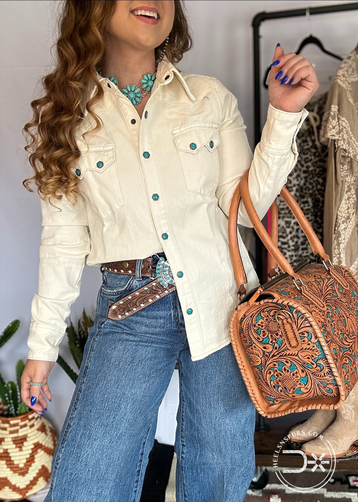 TheRodeoQueenSnapShirt