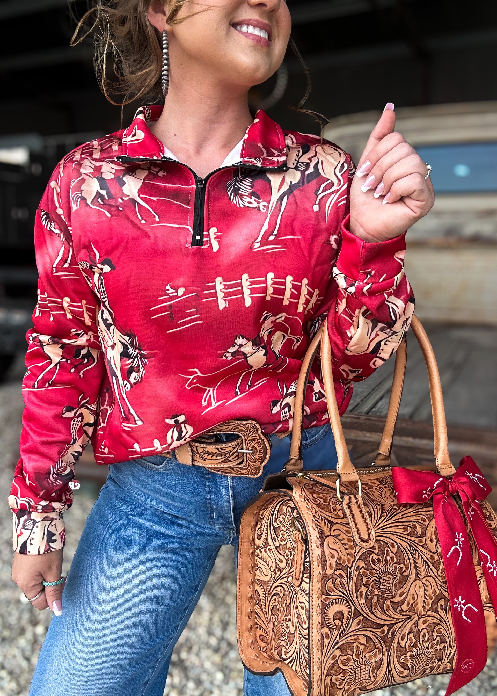 The Rodeo Run Quarter Zip