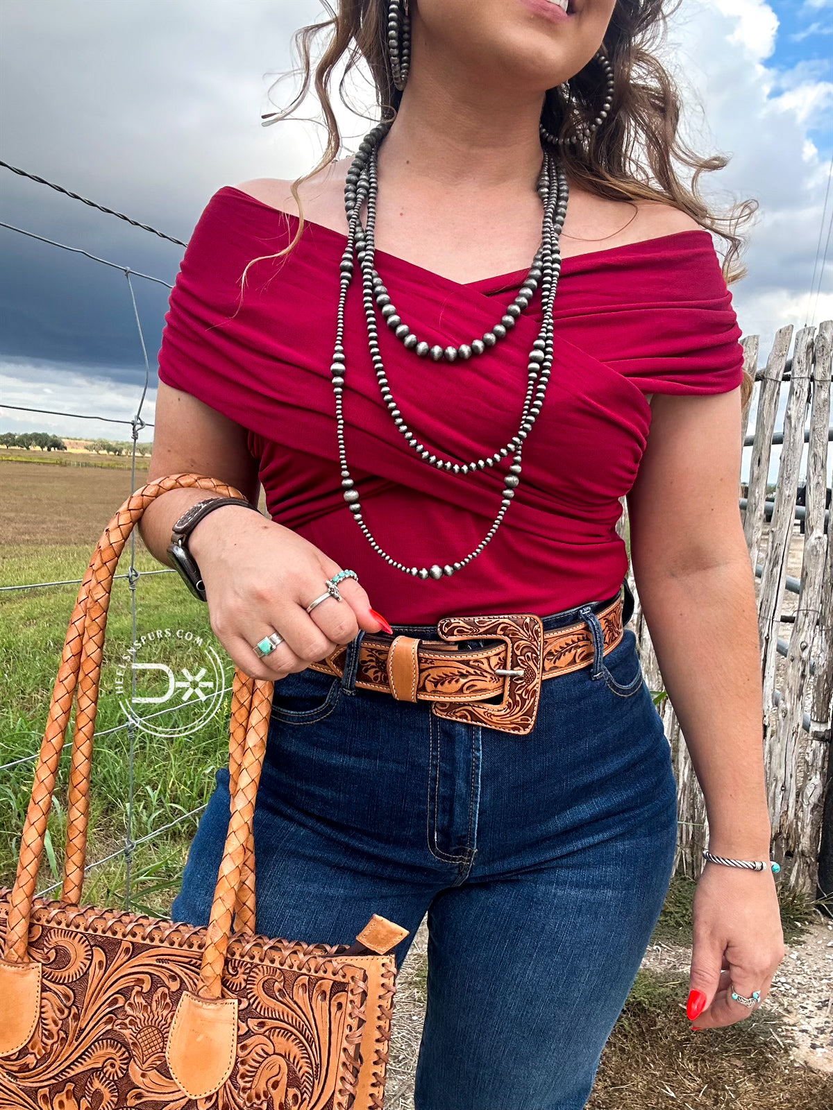 The Dolly Bodysuit ~ Red