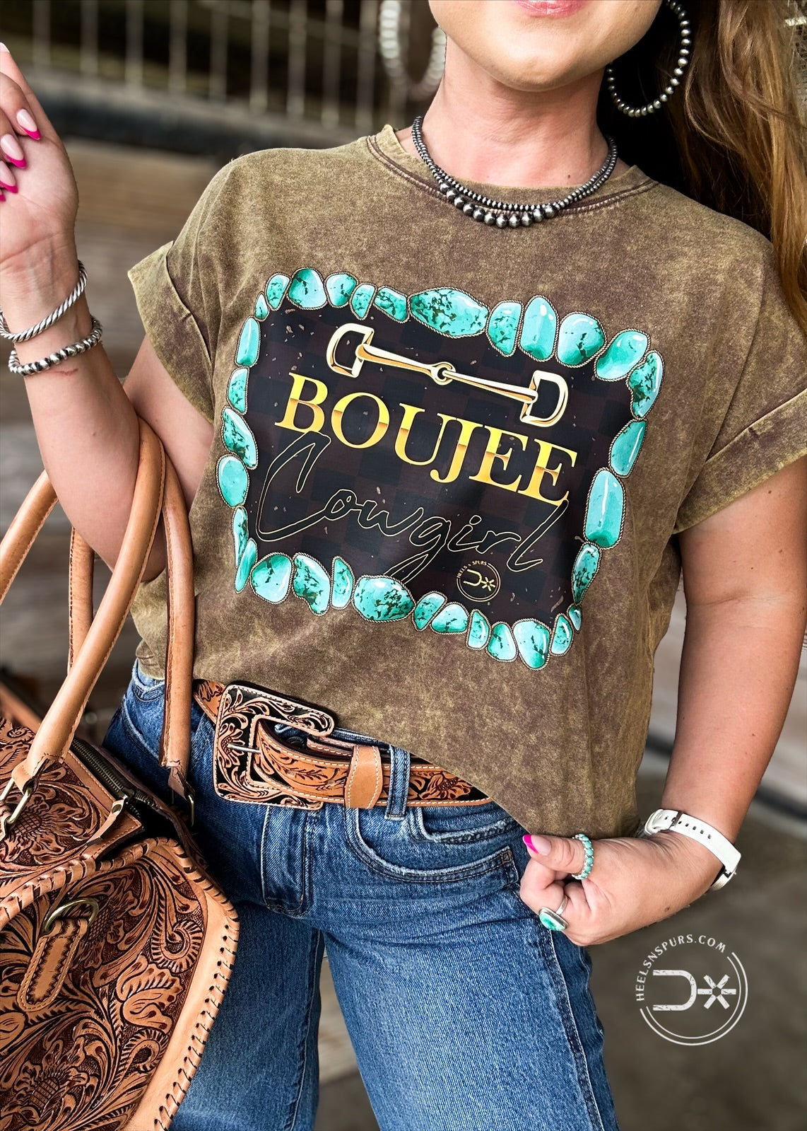 Boujee Cowgirl Tee