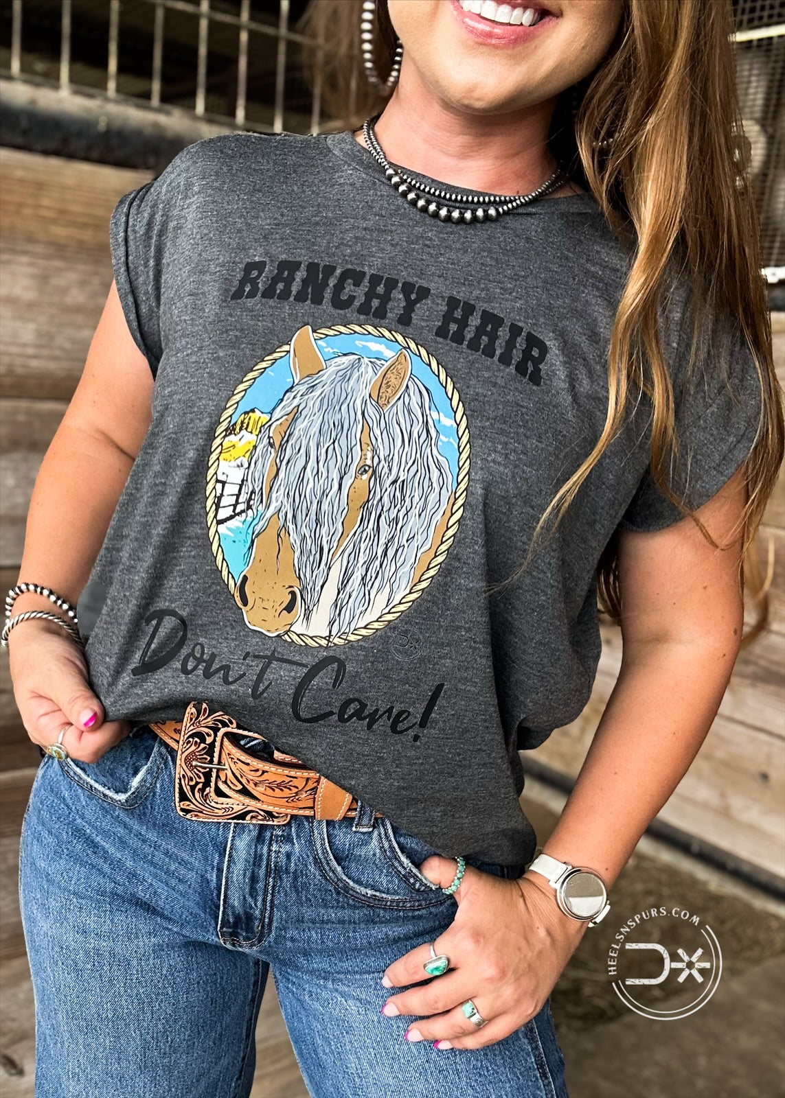 Ranchy Hair Tee
