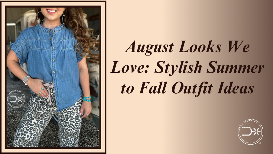 August Looks We Love Stylish Summer to Fall Outfit Idea