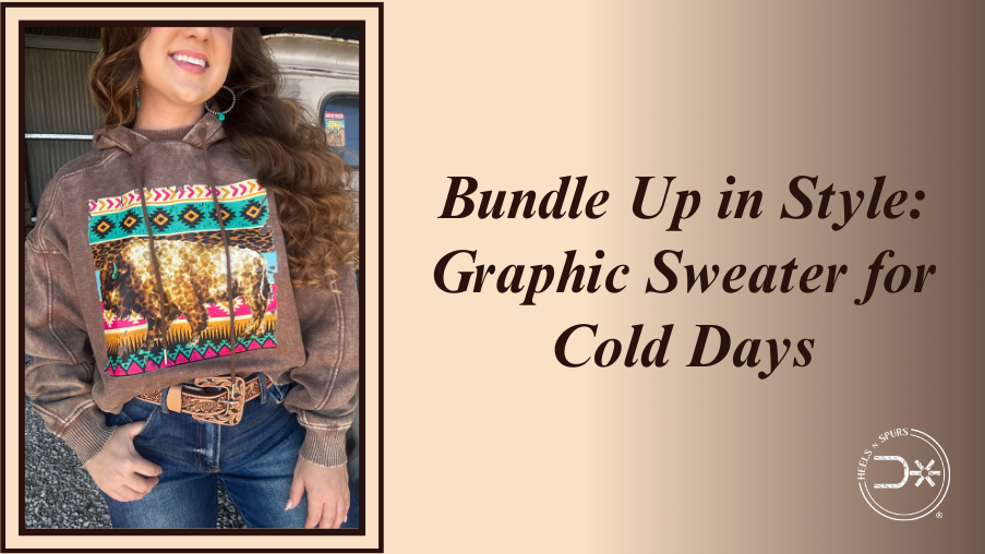 Bundle Up in Style: Graphic Sweater for Cold Days