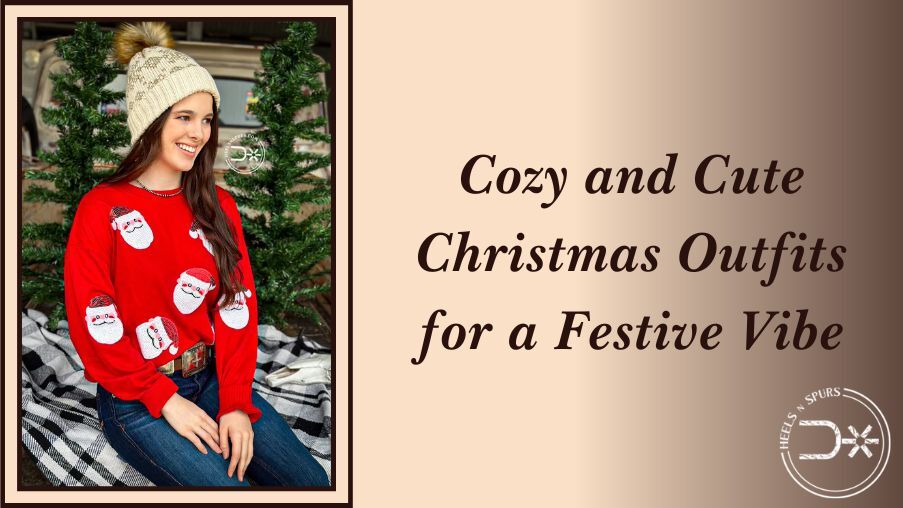 Cozy and Cute Christmas Outfits for a Festive Vibe – Heels N Spurs