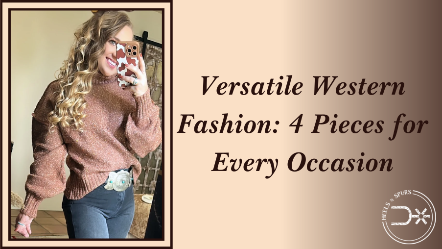 Versatile Western Fashion: 4 Pieces for Every Occasion