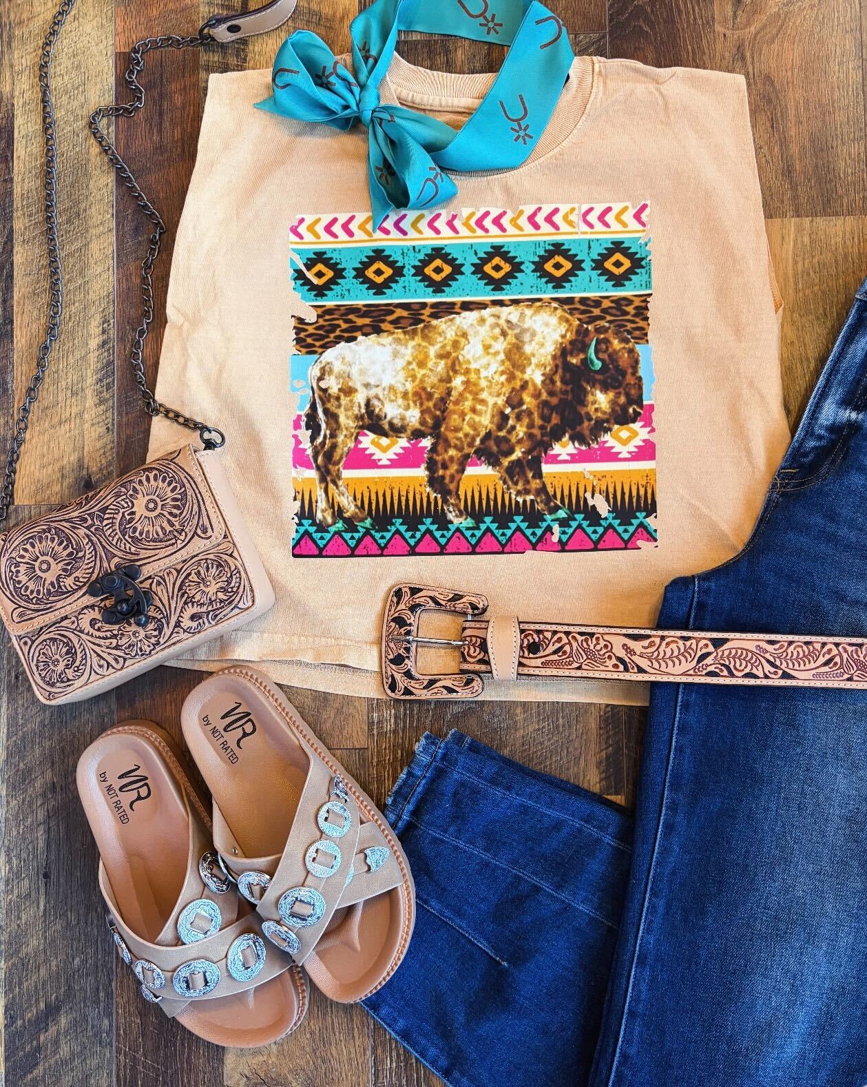 The Painted Buffalo Boxy Tank