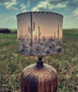 Saguaro Cactus Lampshade (Small 8-inch)