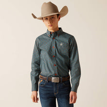 Load image into Gallery viewer, Boy&#39;s Broderick Classic Fit Shirt ~Ariat
