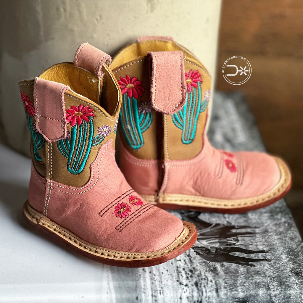 Cow Baby Cactus Boots