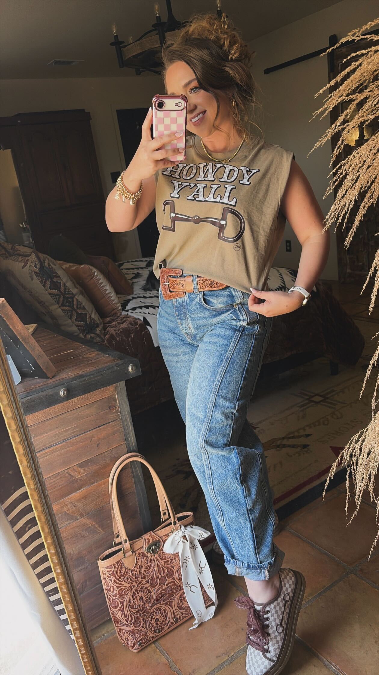 The Howdy Bit Boxy Tank