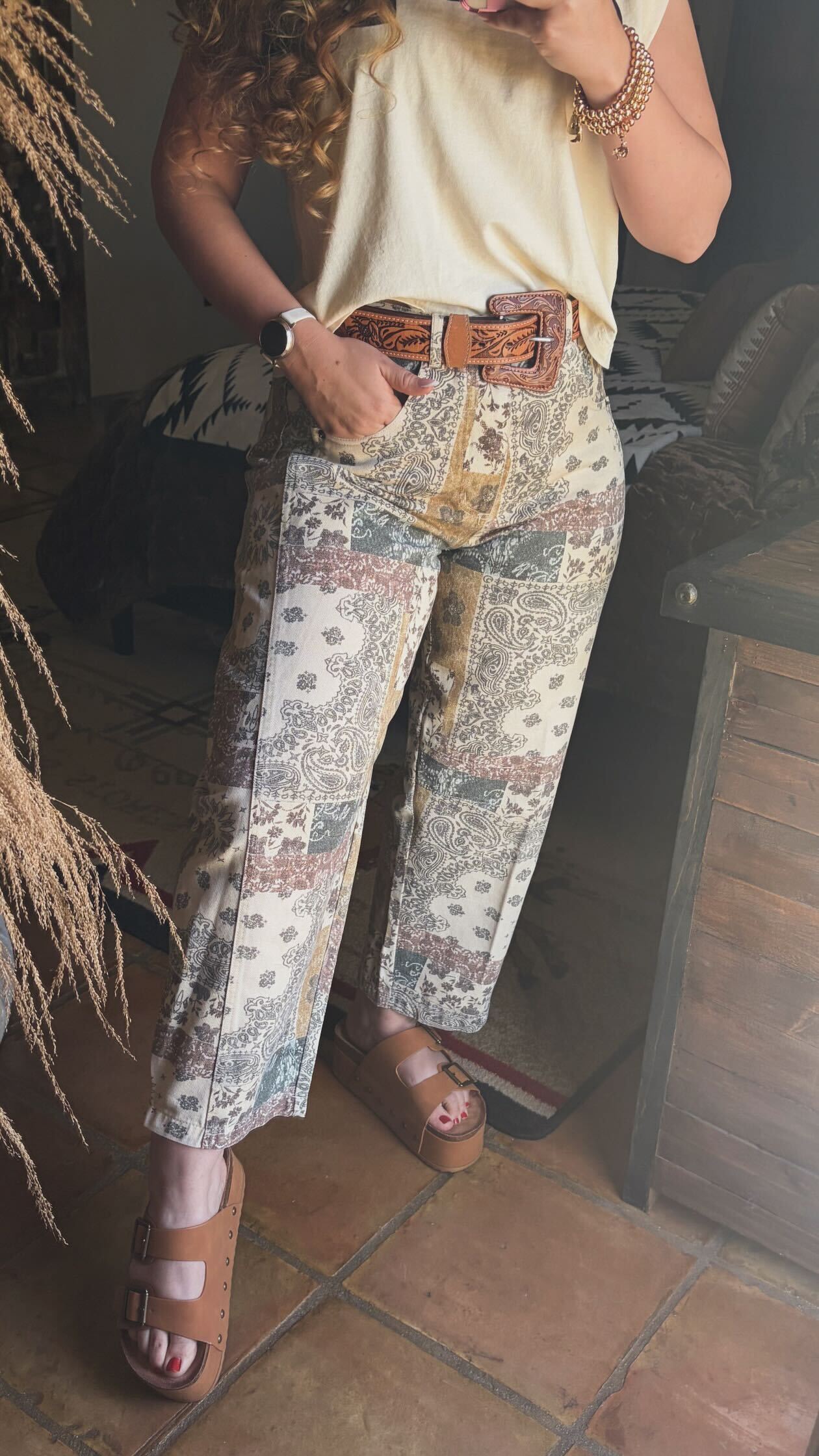 The Western Patch Jean