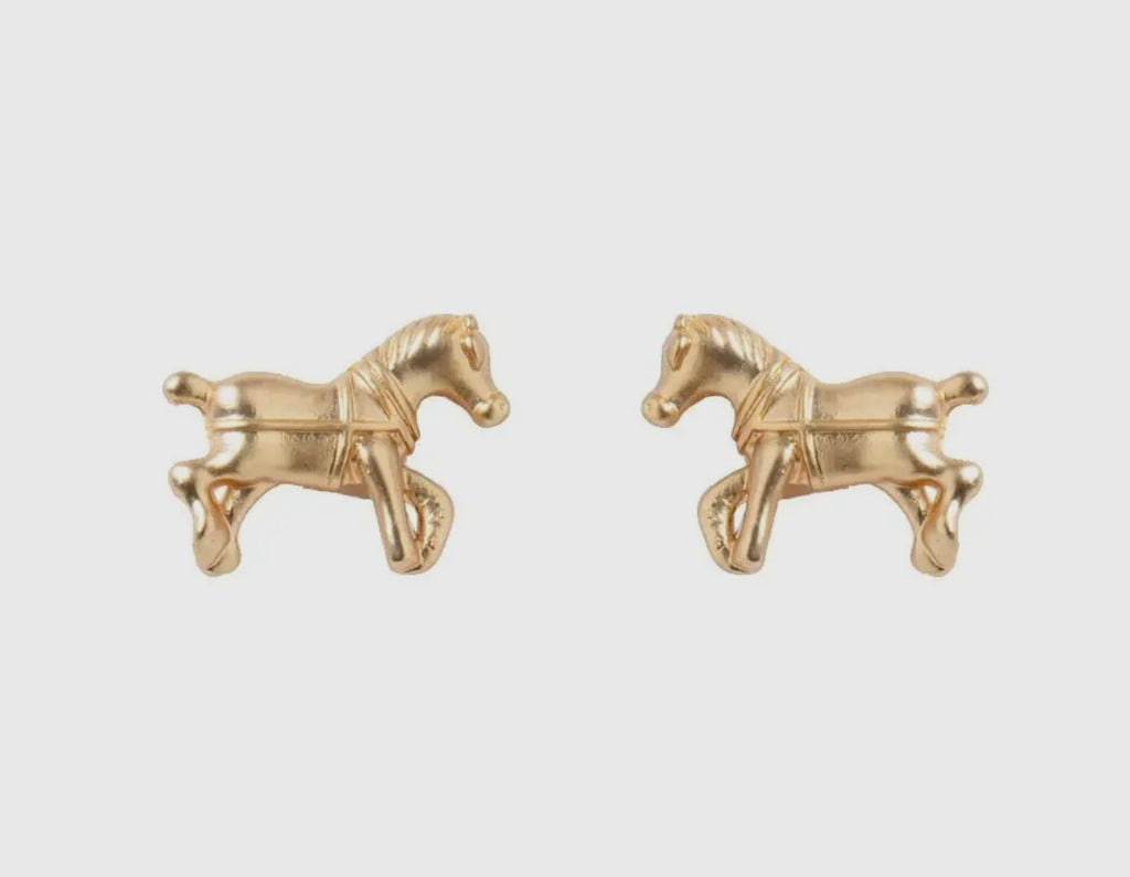 Horse Post Earrings