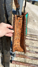 Load image into Gallery viewer, The Turquoise Croc Purse
