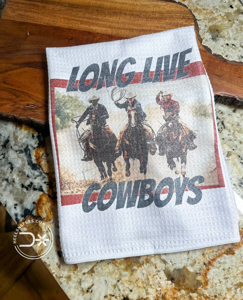 Long Live Cowboys Towel