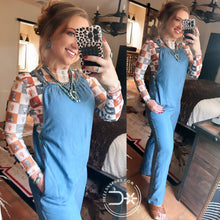 Load image into Gallery viewer, Chambray Denim Jumpsuit
