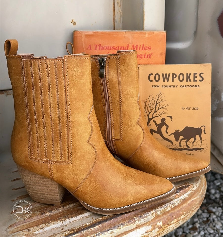 The Lainey Booties ~ Camel