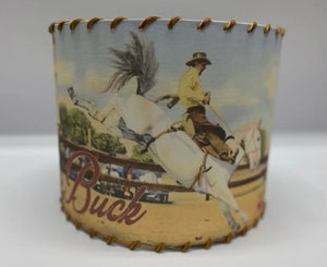 Let Er Buck Lampshade ~ 11 inch