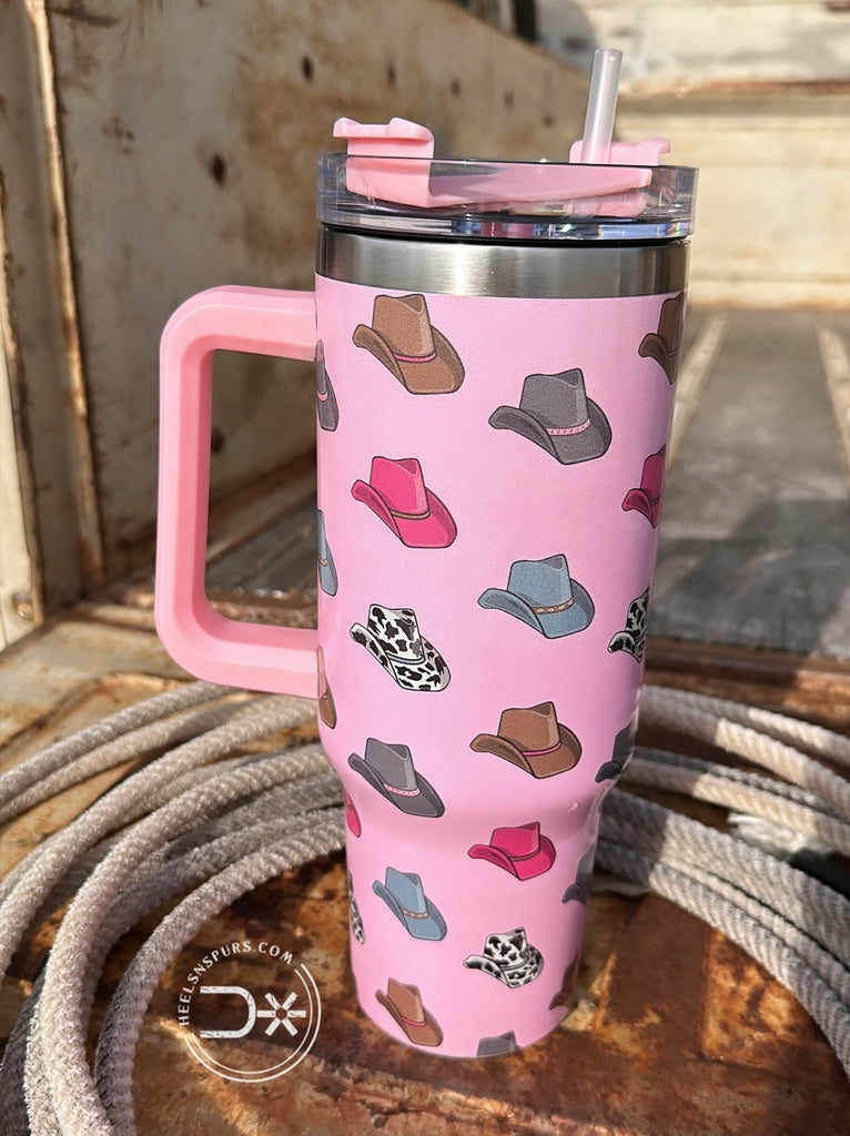 Cowboy Hat Tumbler