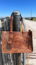Load image into Gallery viewer, The Riata Tooled Tote
