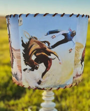 Load image into Gallery viewer, Wild Bronc Lampshade ~ 6 inch
