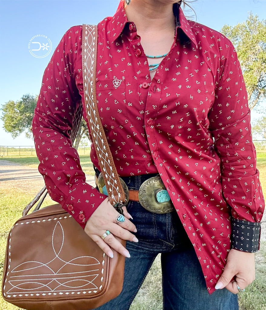 Brands Button Up ~Ariat