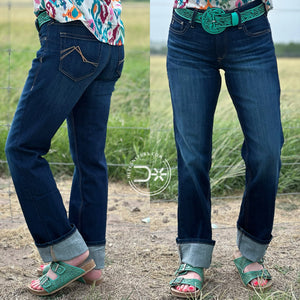 Pennsylvania Mid-rise Straight Jean ~ Ariat (1608)