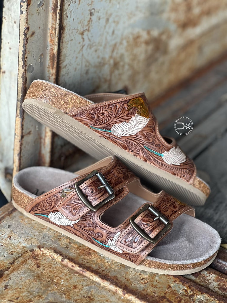 Falling Feather Sandals ~ 002