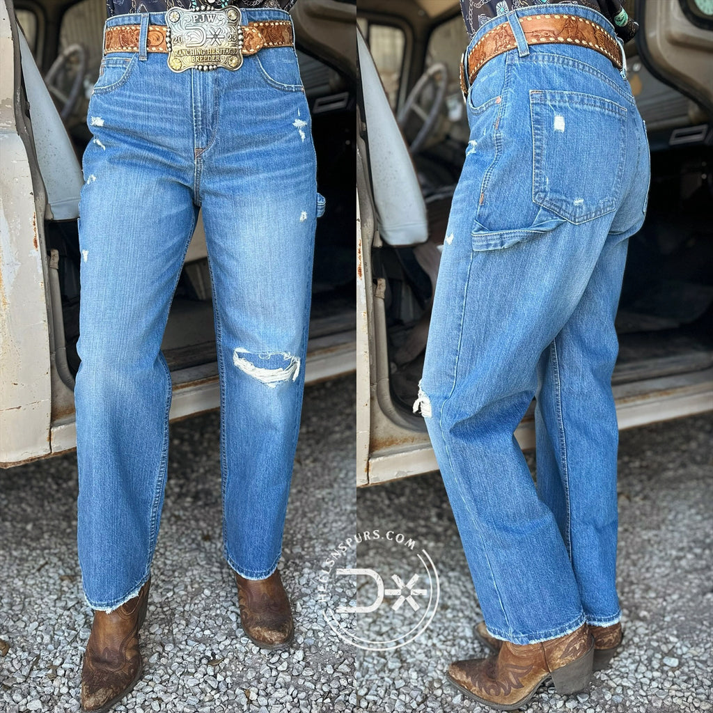 Ariat Relaxed Straight Tomboy Carpenter Jeans ~ (8277)