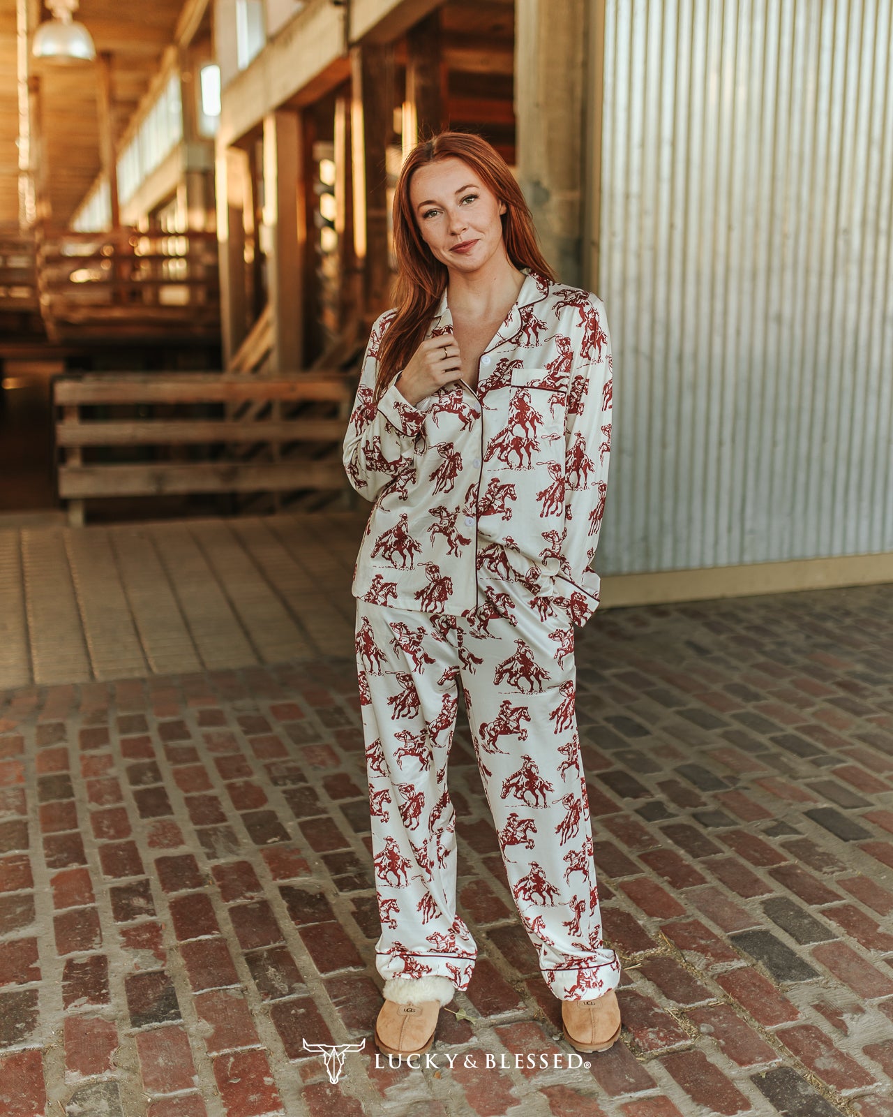 The Heritage Rider Pajama Set