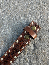 Load image into Gallery viewer, Tooled Belt (Sold without a Buckle)
