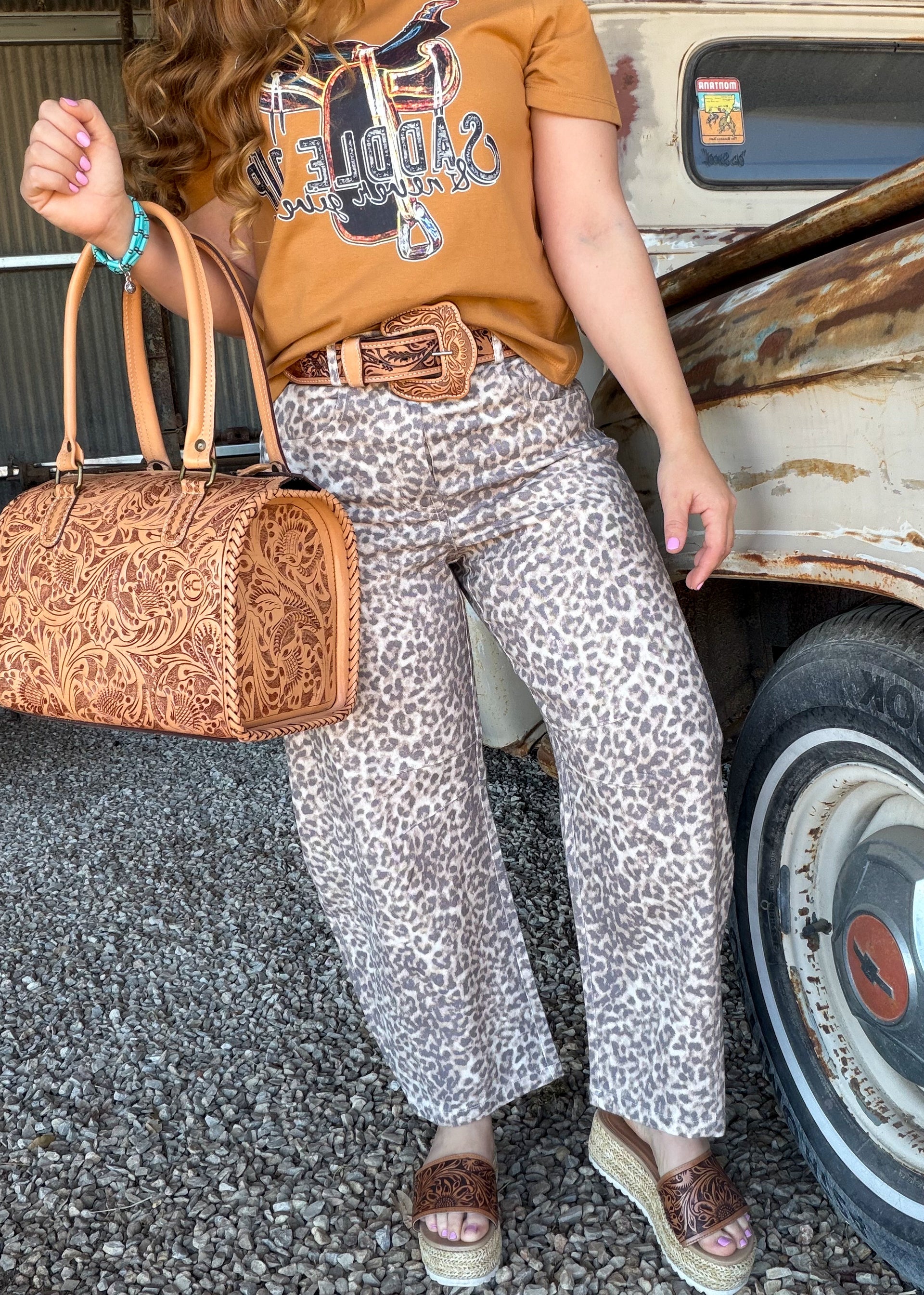 The Wild Side Barrel Jeans