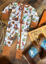 Load image into Gallery viewer, Lil Western Wagon Pjs
