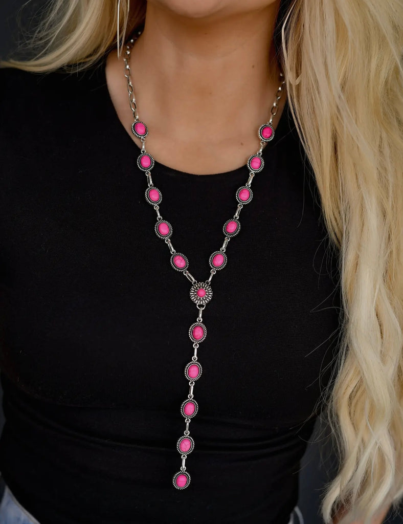 The Lucy Necklace ~ Pink