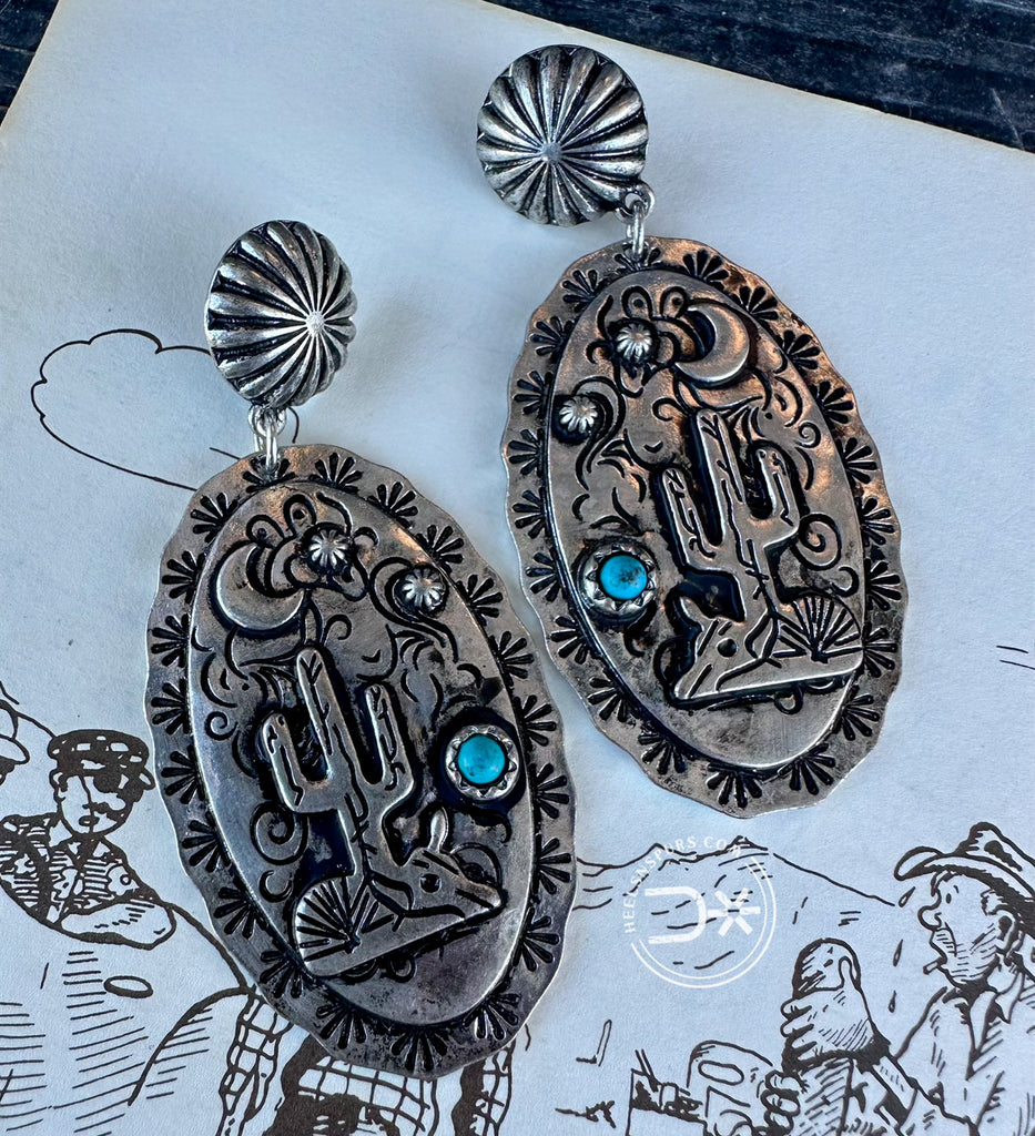 Cactus Nights Earrings