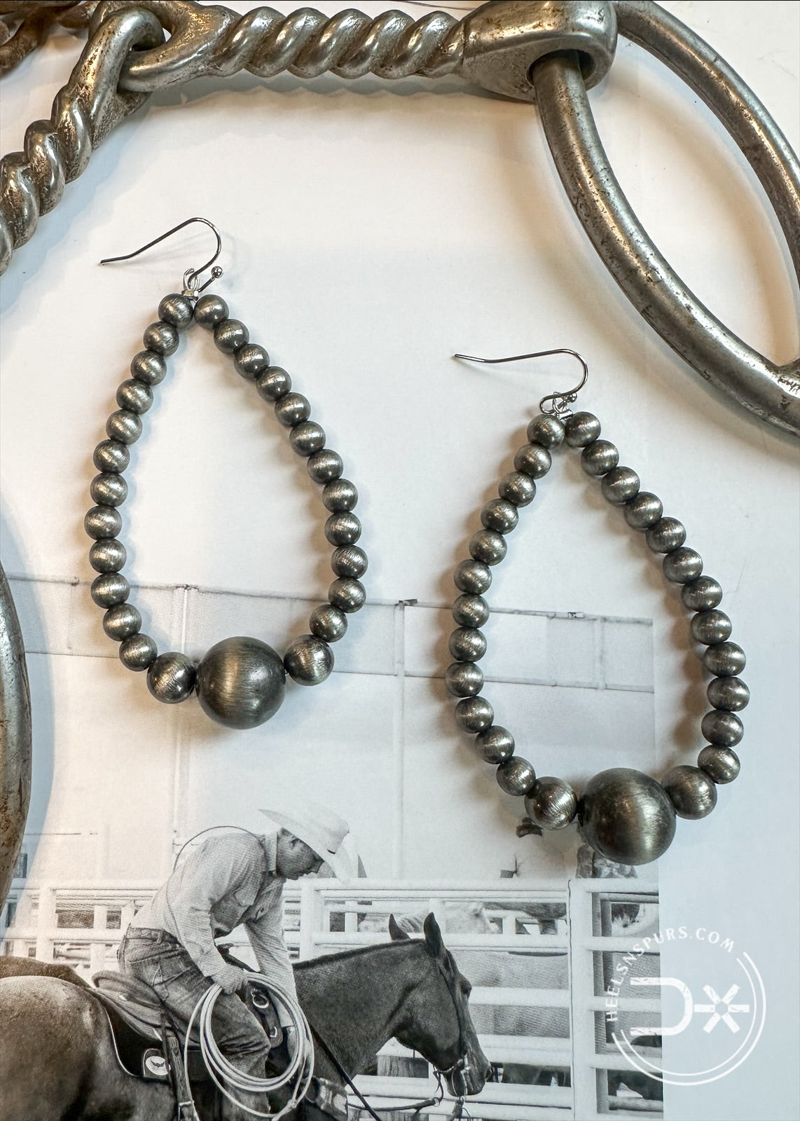 Teardrop Tumbleweed Earrings
