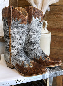 Adelaide Tooled Boots ~ Size 7
