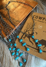 Load image into Gallery viewer, Morgan Turquoise Chain Necklace
