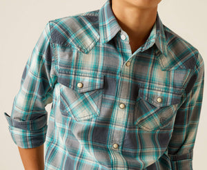 Harrington Retro Fit Snap Shirt ~ Ariat