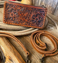 Load image into Gallery viewer, California Cowgirl Tooled Wallet
