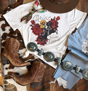 Happy Trails Tee ~ Rodeo Quincy (Ariat)