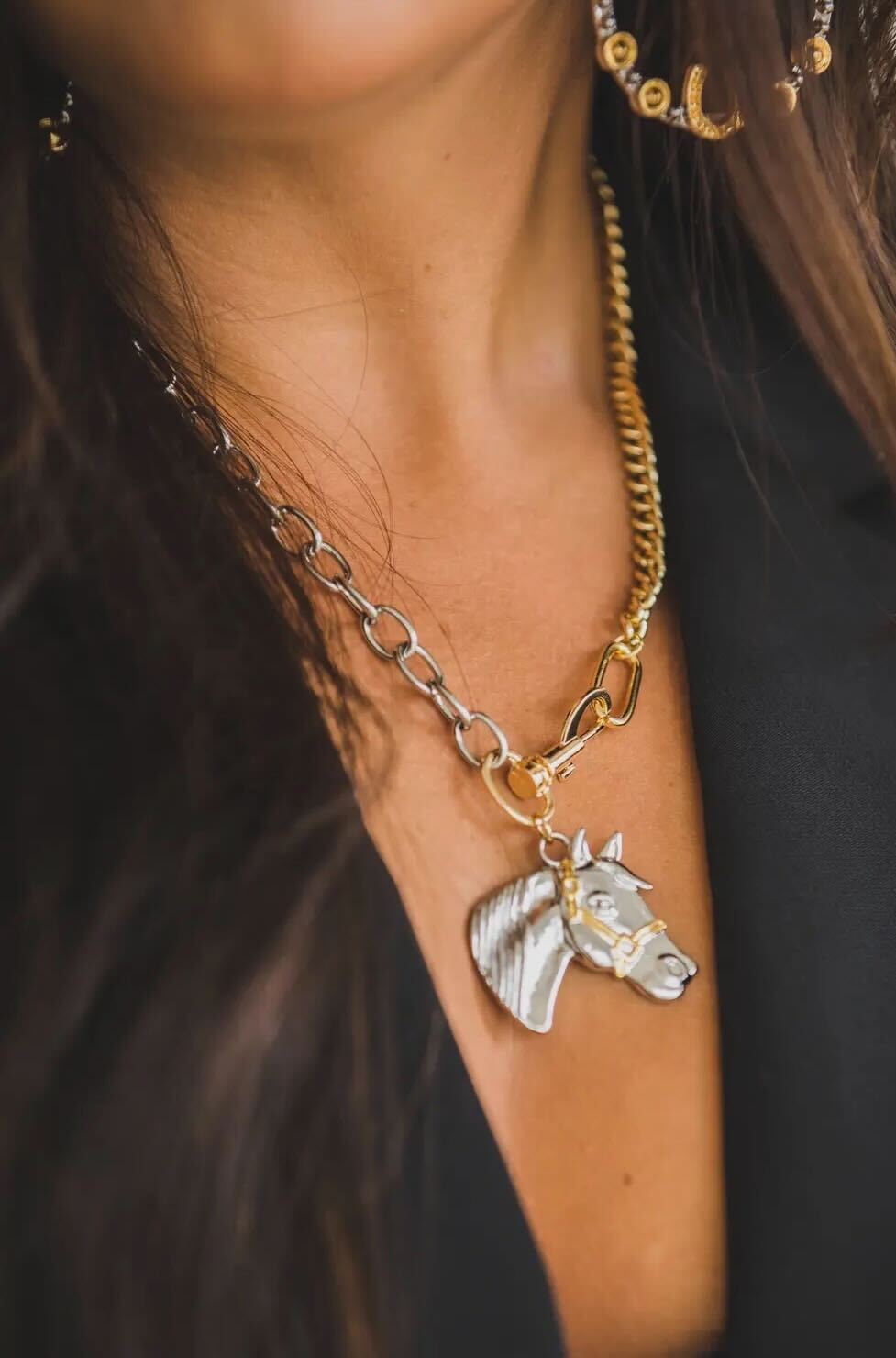 The Gilded Bridle Necklace