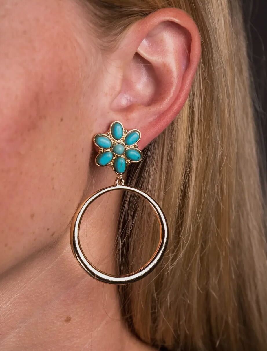The Rodeo Bloom Hoops