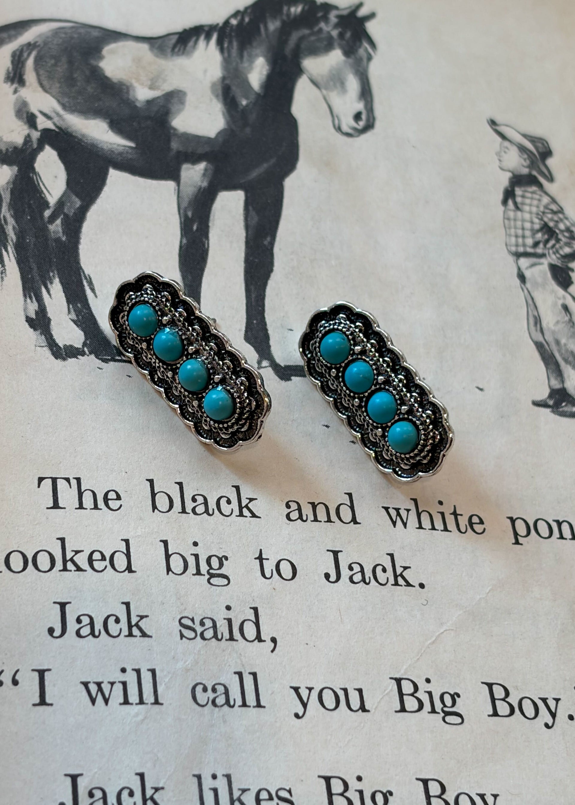 The Prairie Line Stud Earrings