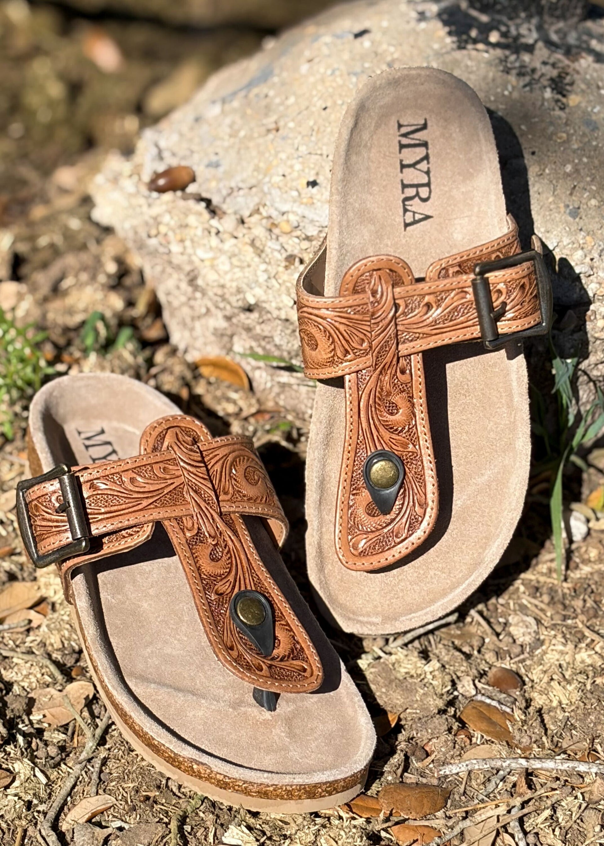 The Saddle Path Sandal