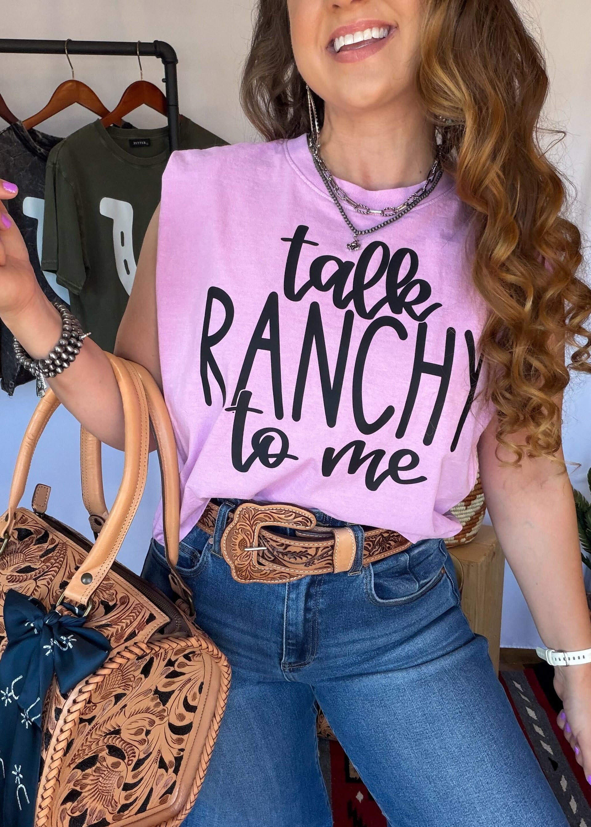 The Talk Ranchy Boxy Tank