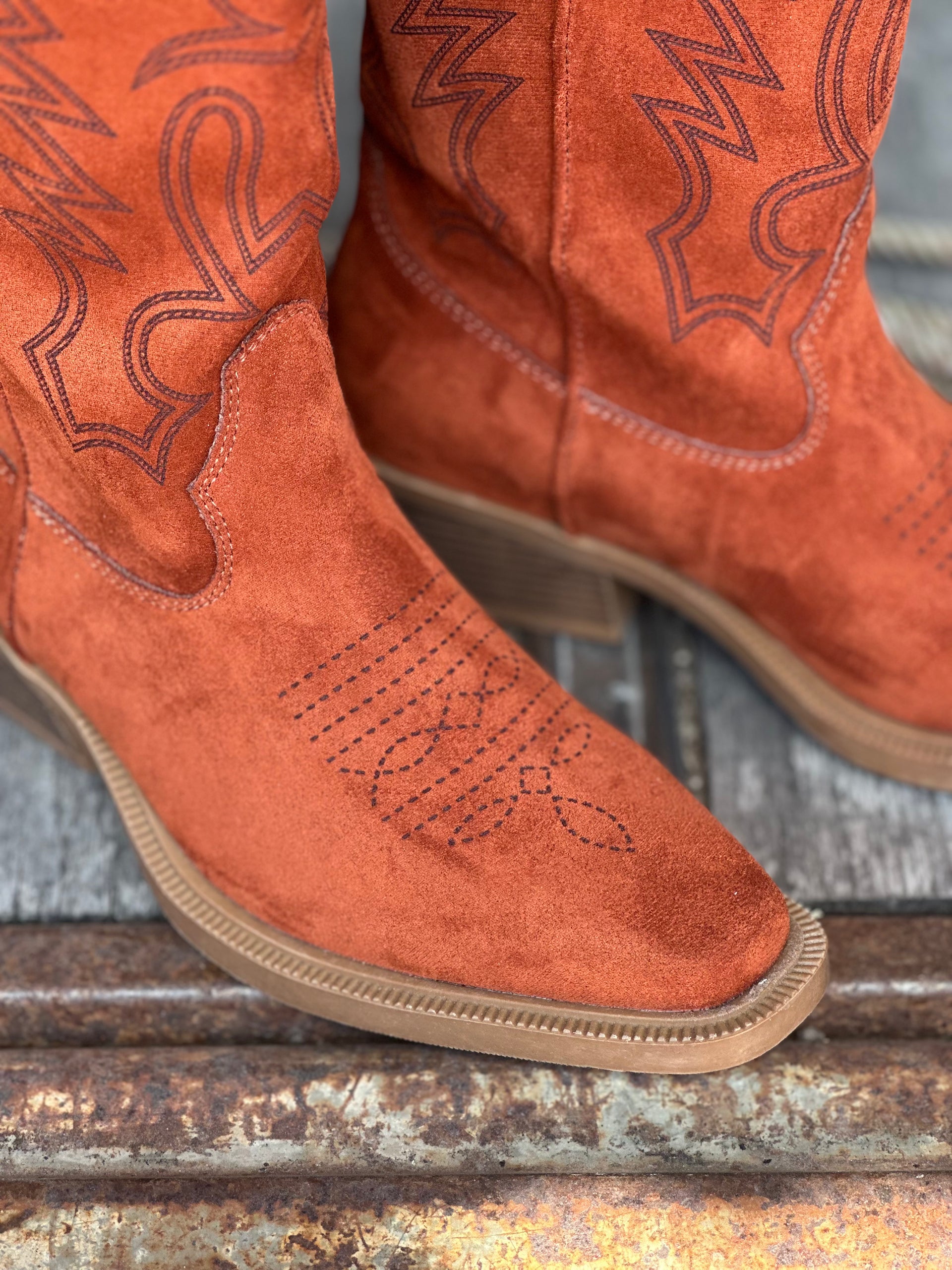 The Cowgirl Range Boots